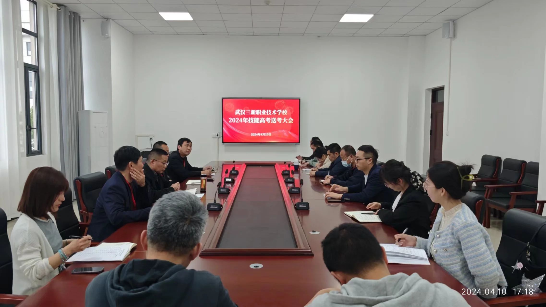 我校中三学子顺利完成2024年技能高考